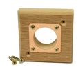 Cedar Replacement Predator Guard with Copper Portal for Eastern Bluebird Houses 1 1/2" Opening