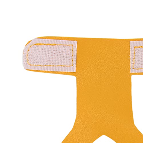 Artificial Leather Bird Harness Leash Vest with Rope and Handle for ParrotsParakeetsand Cockatiels - Comfortable and Bird (M) - size: M