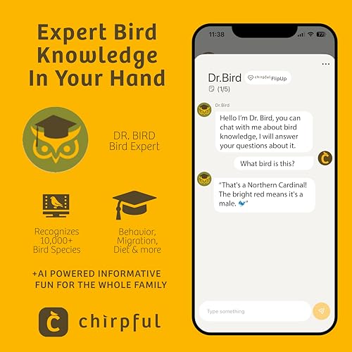 Birds Choice Smart Bird Feeder with Camera | Solar Powered Bird Watching for Outdoors | AI to Identify Bird Species, Capable of Real-Time Streaming | Wireless with Camera, Waterproof Construction | AI Species Recognition Motion-Activated Ultra HD Video an