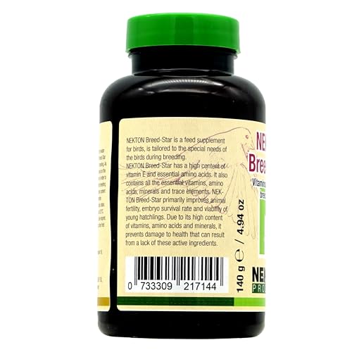Nekton Breed-Star Breeding Supplement for Birds 140g / 4.94oz - size: 140g