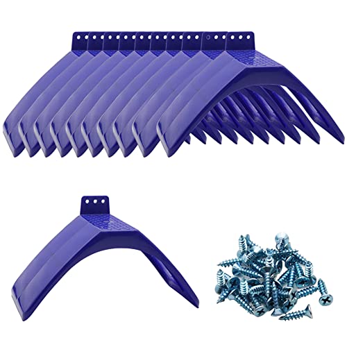 Dove Perch 10sets Plastic Racing Pigeon Rest Stand with Screws | Anti-Chew Lightweight Plastics for Small Birds ,Wall-Mounted Birds Roost Holder, Non-Slip Platmat,Posaderos Para Palomas