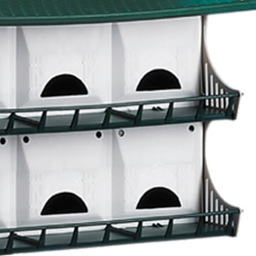 S&K Dual Purple Martin Houses, Expandable Option, 24 Rooms
