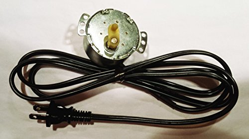 A&I Brooders and Incubators Egg Tray Turning Motor 110Volt AC 1/240 RPM with 2 Prong Plug for Incubator New!