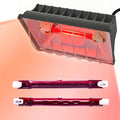 250W Chicken Coop Heat Lamp with Guard & Adjustable Temp | Adjustable 175W/250W infrared heater with safety guard. For chicks, poultry, livestock & small pets. Durable brooder heating. - size: 1 Pack