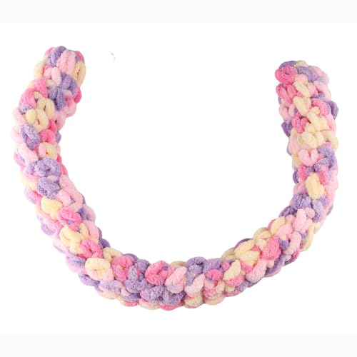 60cm Sugar Glider Climbing Rope, Rat Swing Hanging Toy Parrot Climbing Rope Bird Perches Stand Pet Swing Hamster Cage Accessories for Guinea Pigs, Hamster, Ferret, Mouse