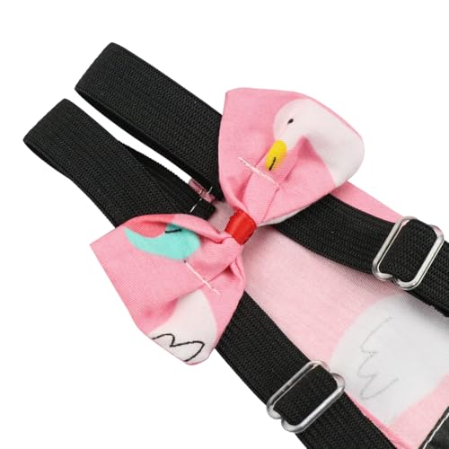 BestParts 2pcs Adjustable Waterproof Diapers for Pet Goose Duck Chicken M | 2pcs Adjustable Waterproof Reusable Diapers for Farm Pet Goose Duck Chicken Sliding Version Yellow + Pink M(1.68-4.37pounds) - size: M(1.68-4.37pounds)