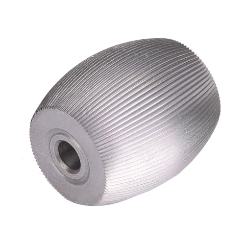 Steel Feed Wheels, 801 Peeling Machine Goose Egg Shaped Leather Skiving Drive Wheel Parts Sharpening Stone for