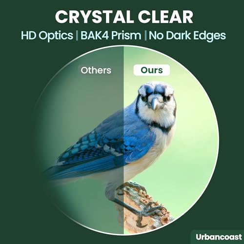 12x32 Compact Binoculars for Adults High Powered, Large View & Super Bright | Easy Focus, Waterproof, Lightweight, Small Binocular for Bird Watching, Cruise Ship, Travel, Sightseeing, Sports, Concerts - color: Dark Green