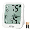 Room Thermometer Indoor, Digital Hygrometer Humidity Meter | Room Thermometer, Humidity Monitor, Easy-to-Read Display, Comfort Indicator, Max/Min Records, 10s Refresh, Tabletop