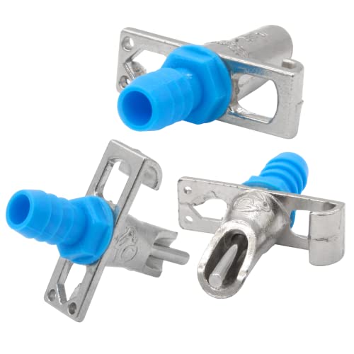 Rabbit Watering Kit with 6 Nipple Drinkers, 5/16" Hose & G1/2" Adapter | Automatic rabbit watering kit, 6 nipple drinkers,5/16" hose, barb fittings G1/2" connector, bucket connector, watering system