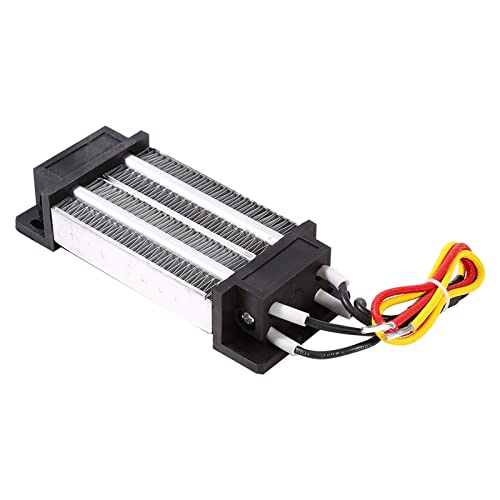 12V PTC Air Heater Ceramic Air Heater Heating 200W DC 12V Electric Insulated Ceramic Thermostatic High Power Heater