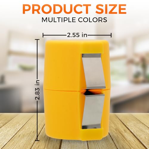 Egg Cracker Tool | Easy Shell Egg Opener | Handheld Egg Seperator Tool | Perfect for Baking, Scrambled Eggs & Omelets – No Mess, No Shell Pieces (Yellow - 1 Pc) - color: Yellow - 1 Pc