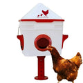 RentACoop Chick2Chicken 10lb BPA-Free 4-Medium Port Feeder