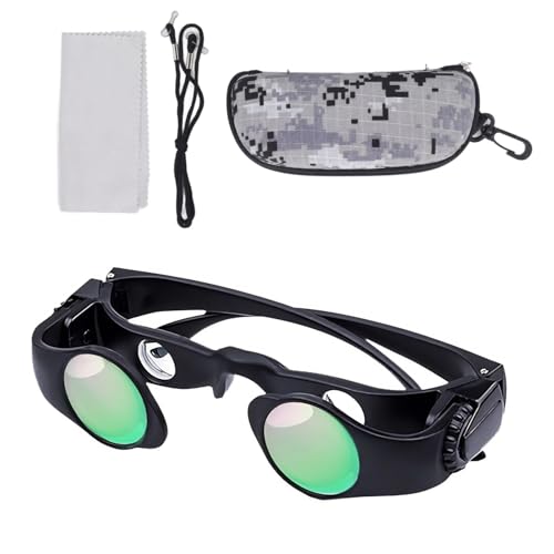 Fishing Binoculars, 8X Magnification HD Optical Lens Portable Binocular Glasses Telescope for Fishing Bird Watching Sports Concerts Theater, Polarized Lenses