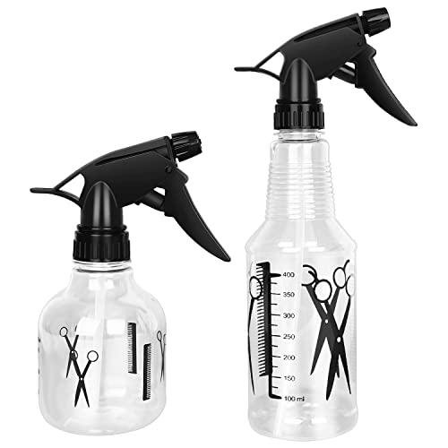 Avenoir Adjustable Mister Spray Bottle 250ml & 500ml | Adjustable Nozzle for Fine or Strong Mist. Great for Hair, Plants, and Home Cleaning. Durable, Leak-Proof, Easy to Use - color: 250ml & 500ml Bottle