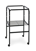 Prevue Pet Products Bird Cage Stand with Shelf, Black (SP445BLK) - color: Black, size: 17.0"L x 17.0"W x 27.0"H