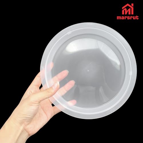 4pcs Plastic Round Bird Feeders Bowls, Water Dish Replacement Parts, 7.2 x 1.5in Seed/Bath Tray Station Platform Cups, Hanging Accessories for Feeding & Attracting Wild Oriole Goldfinch Hummingbird