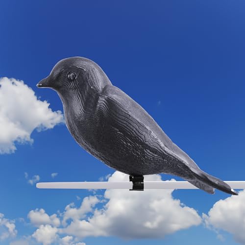 Purple Martin Decoy with Spring Clip