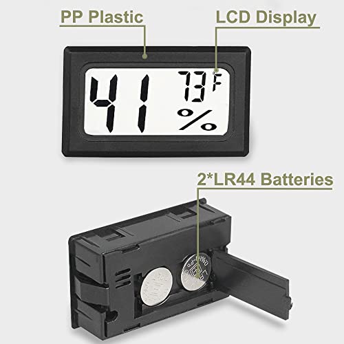 Bald Eagle Digital Hygrometer for Humidor, 5% Humidity and 1% Tempeture Accuracy Humidity Gauge