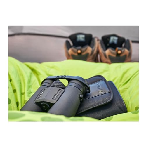 NIKON MONARCH M7 Binoculars | Lightweight Waterproof Fogproof Binoculars with ED Glass & Multilayer Coatings | Wide View, Smooth Focus & Long Eye Relief for Birdwatching, Wildlife & Outdoor Use, 8x42 | Wide field of view, locking diopter, waterproof, fogp