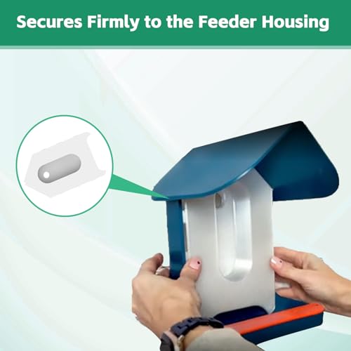 Front Panel Replacement for Bird Buddy Feeder | Easy Snap-On PETG Plastic Cover, UV-Resistant, Compatible with Bird Buddy Smart Camera Module