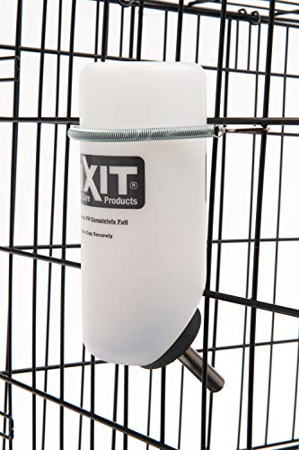 Lixit® Wide Mouth Water Bottles for Small Dogs (White, 16 Ounce)