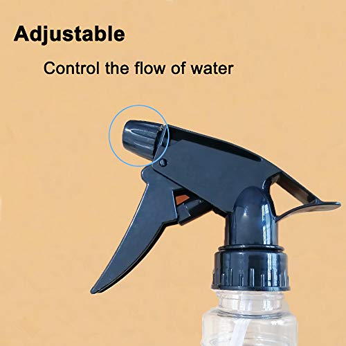 Avenoir Adjustable Mister Spray Bottle 500ml | Adjustable Nozzle for Fine or Strong Mist. Great for Hair, Plants, and Home Cleaning. Durable, Leak-Proof, Easy to Use - color: 500ml Bottle