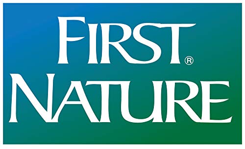 First Nature Hummingbird Flower Feeder - 32‑Ounce - Wide‑Mouth | Bright Flower Ports Attract Birds - Round Bottom Perch Fits Multiple Birds - See-Through Tank Shows Nectar Levels - size: 32 ounce