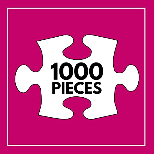 Cross & Glory | 1000 Piece Jigsaw Puzzles for Adults | Hootenanny | Birds in Paradise | Vibrant Indian Garden & Owl Design | 2mm Thick Pieces | Bonus Reference Poster | Satin Finish | Ages 14+ - color: Hootenanny