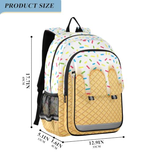 Kids Backpack Elementary Middle School Bags for Boys Girls | Travel, Daypack, Lightweight, Waterproof, with Reflective Strip - color: Multi 15