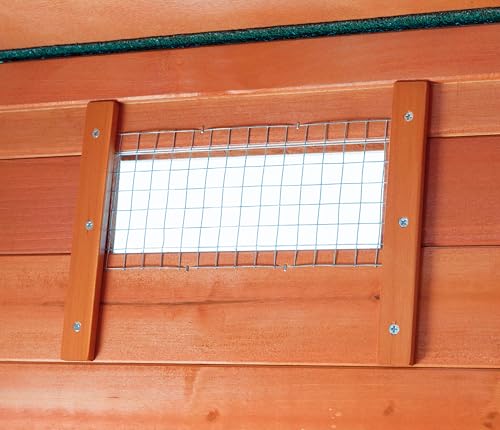 Trixie Natura Duck Coop – Wooden Duck House for Free Roaming Ducks – Chicken Crate Suitable for Quails and Other Poultry – in Brown