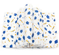 JarThenaAMCS 150 Pcs Graduation Wax Paper 2026 Grad Cap Blue Gold Deli Wrap Waterproof Oil-Proof Basket Liner for Food Sandwich Picnic Party Kitchen Supplies - color: Graduation