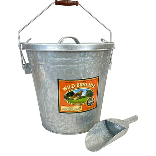 Woodlink Rustic Farmhouse Seed Container & 10 lbs. Waste Free Seed