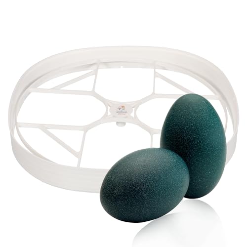 Egg Trays for Nurture Right 360 Egg Incubator (Various Sizes) (Extra Large w/Riser (Emu)) - size: 13.0"L x 13.0"W x 1.7"H
