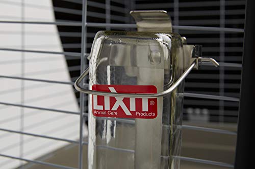 Lixit Heavy Duty Deluxe Glass Water Bottles for Birds, Dogs and Small Animals. (16oz Large Tube) - size: 16 oz Large Tube