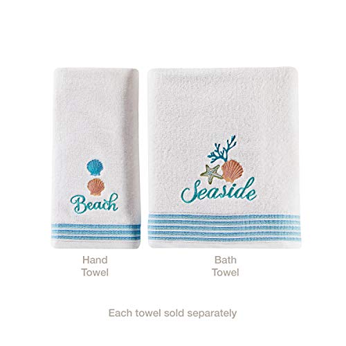 SKL Home by Saturday Knight Ltd. South Seas 2-Piece Hand Towel Set, White - color: South Seas, style: Hand Towel Set
