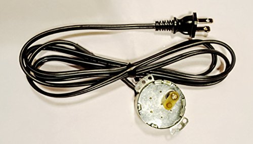 A&I Brooders and Incubators Egg Tray Turning Motor 110Volt AC 1/240 RPM with 2 Prong Plug for Incubator New!