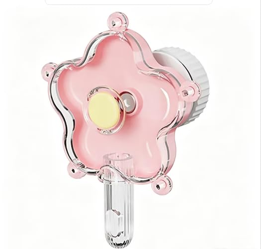 Bird Parrot Foraging Toy Bird Feeding Toy, Spinning Wheel Chew Toy, Enrichment & Training Parrot Puzzle Toys Ideal for Small and Medium Cockatiel Parakeet Conure (Pink) - color: Pink