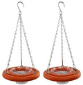Oriole Bird Feeder, 6 Inch Orange Fruit Jelly Feeder, Baltimore Oriole Hanging Design (2)