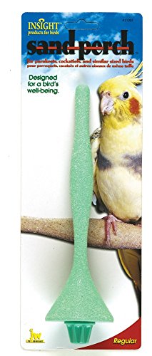 JW Pet Company Insight Sand Perch Bird Accessory, Regular, Assorted Colors - size: REGULAR