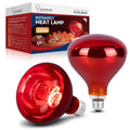250 Watt Heat Lamp Bulbs for Chicks, R40 Heat Lamp for Chickens, Infrared Heat Bulbs for Brooder Heater, 250W Incandescent Heat for Pet, Bathroom, Food (2 Pack)