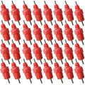 TIHOOD 35PCS Automatic Chicken Water Nipple Drinker Feeders Poultry Hen Screw Style