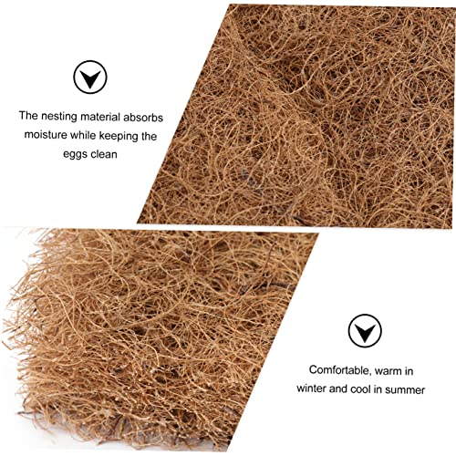 Coconut Palm Hatching Mat Coir for Chick Nesting Poultry Incubation Cushion