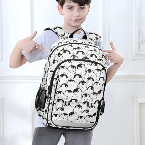 Kids Backpack Elementary Middle School Bags for Boys Girls | Travel, Daypack, Lightweight, Waterproof, with Reflective Strip - color: Multi 10