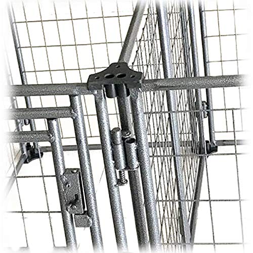 TWO by TWO Haven Expandable Kennel, Black, Medium