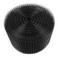 1/2 in Hardware Cloth, 6 in x 98 ft Chicken Wire Fence, Chicken Wire Mesh Roll for Rabbit Cages, Chicken Coop Fences and Poultry Enclosures(19 Gauge, Black) - color: Black, size: 1/2in 6in x 98ft