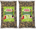 Kaytee Ultimate Birder's Blend Food,Wild Bird Seed for Grosbeaks,Cardinals,Nuthatches,Woodpeckers & More Outside Feeders,10 Pound,(Pack of 2) - size: 160 Ounce (Pack of 2), style: Birder's Blend