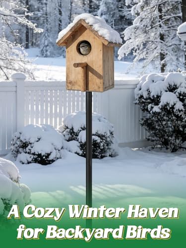 Bird Feeder Pole for Outdoors - 68in Adjustable Heavy-Duty Bluebird House Support Rod with Stable 5 Prong Base, Easy to Assemble Garden Nest Feeding Stand Post - style: 68in