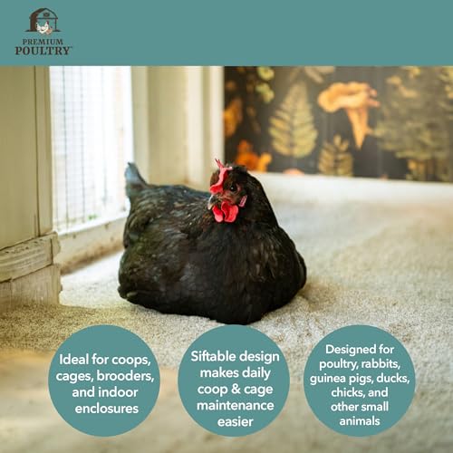 2 Pack 10 Pound Bag Hemp Cozy Coop Siftable Chicken Bedding - size: 2 Pack