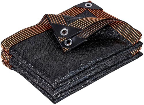 Shade Cloth for Plants Greenhouse, 80-90% Sunblock Shade Sails for Outdoor Garden Pergola Patio Lawn, Easier to Hang Sun Protection Neting Cover for Kennel Chicken Coop, 3x30 FT - size: 3'x30'